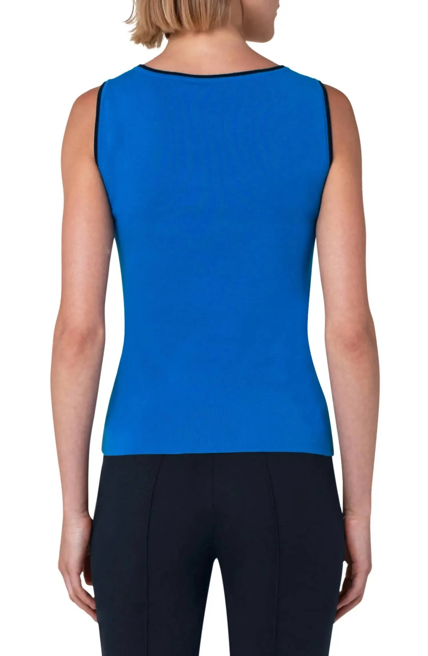 Akris Punto - Colorblock Stretch Wool Tank