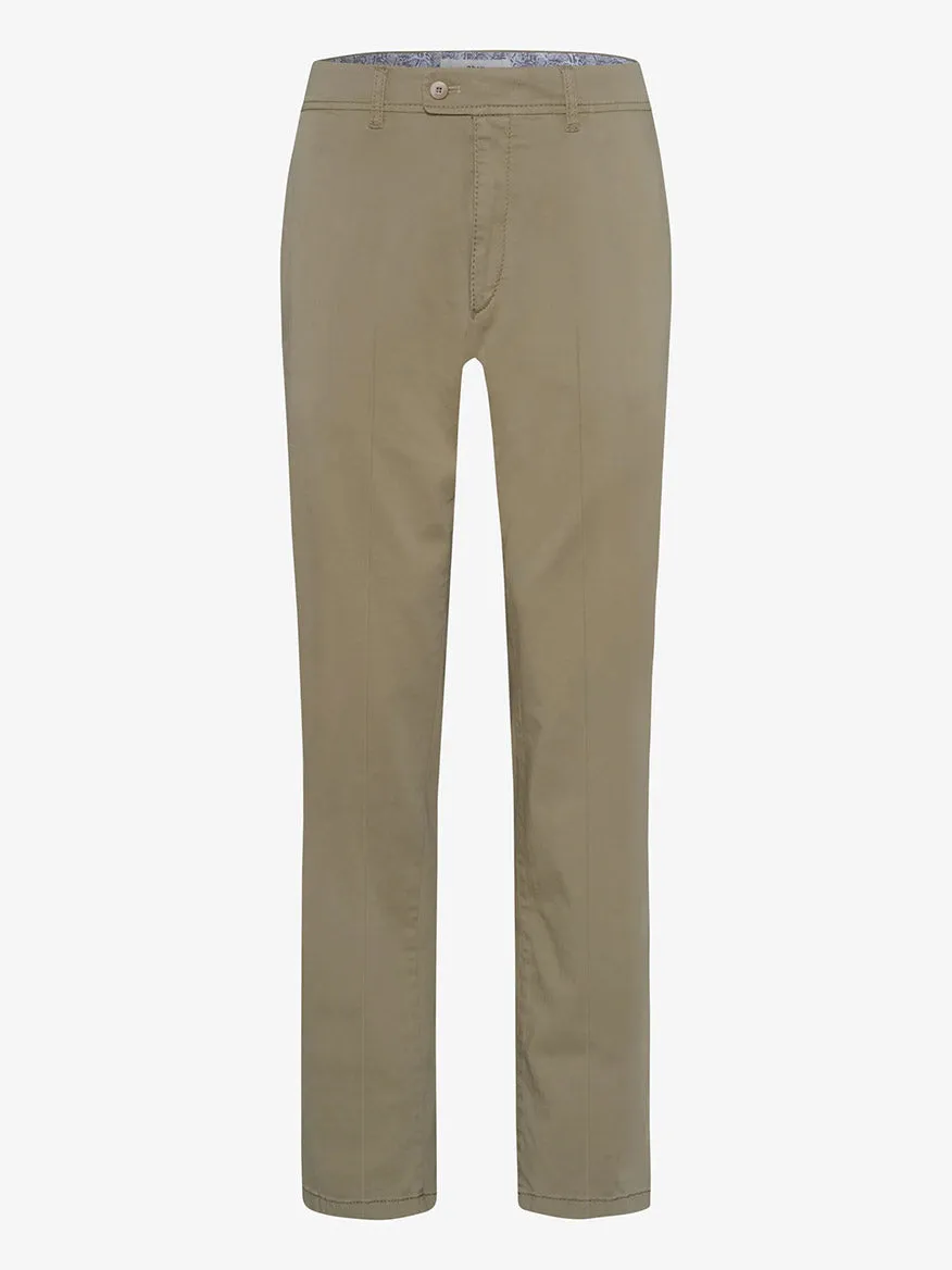 Brax Evans Kapok Hi-Flex Pants in Beige