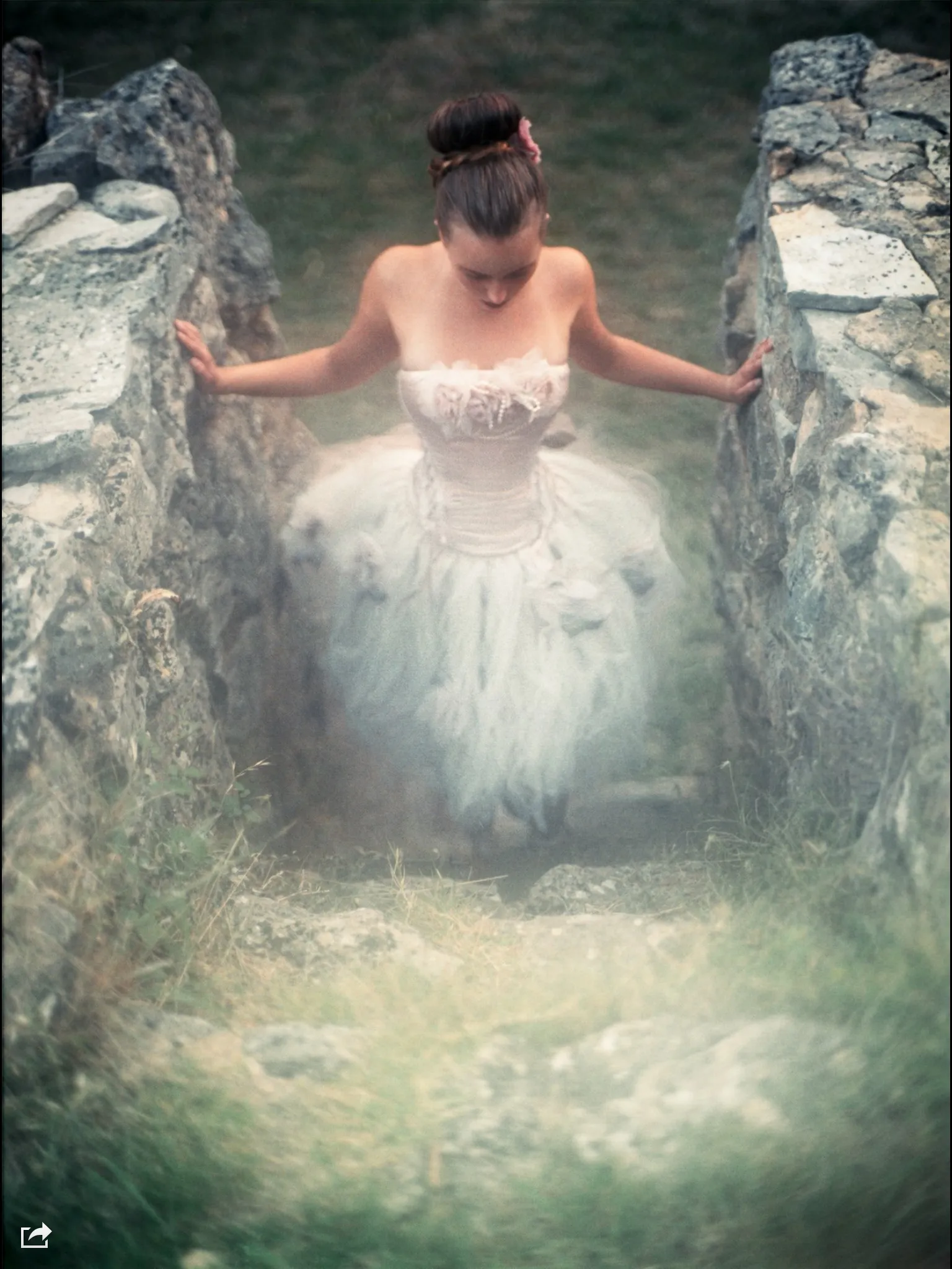 Bridal Corset Couture Tutu Set - Frida