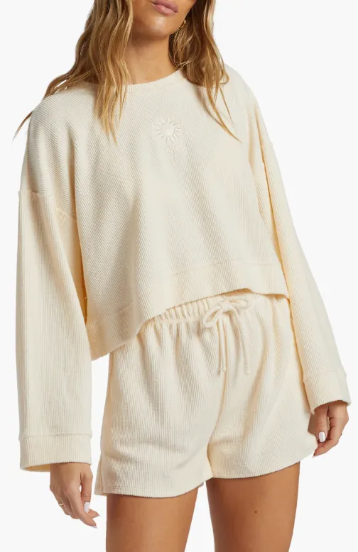 Cally Crew Neck- Whitecap