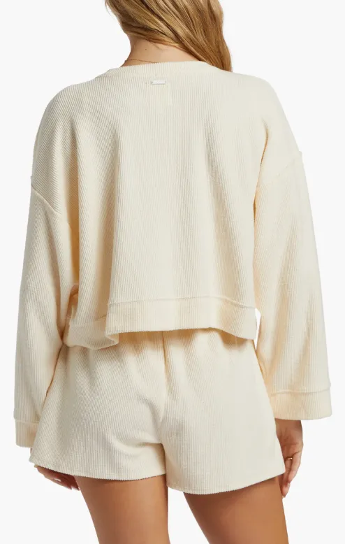 Cally Crew Neck- Whitecap