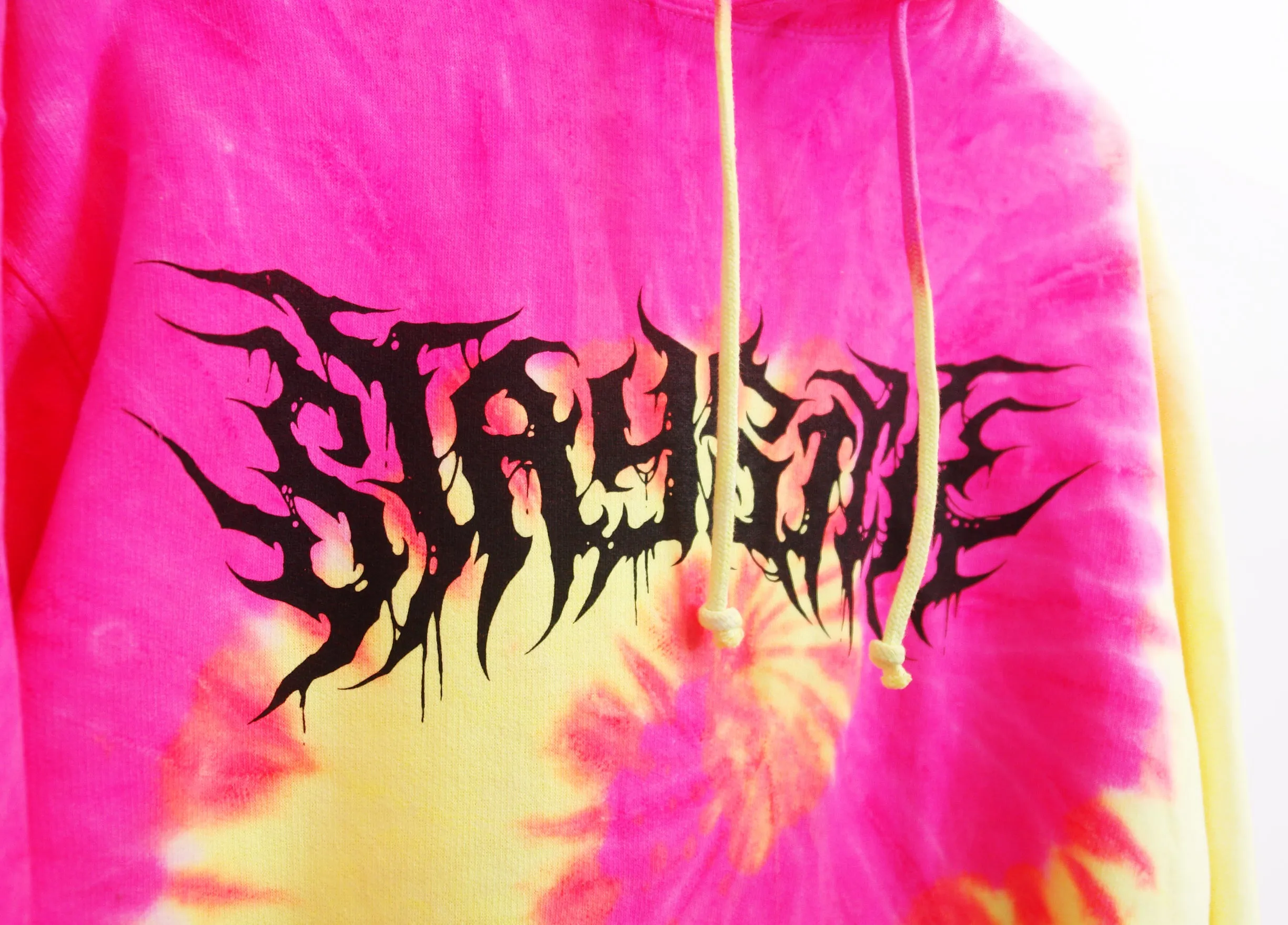 Death Cvlt Fluorescent Swirl Pullover