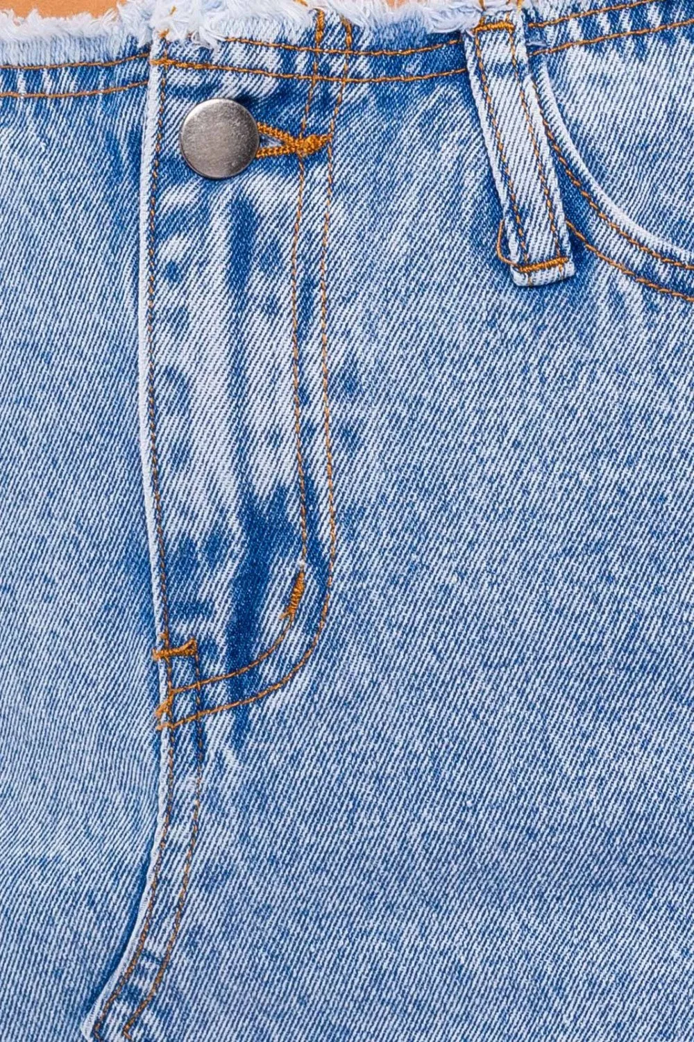 Denim Mini Skirt