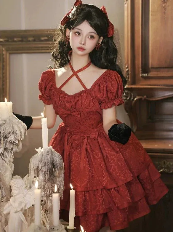 Dress Tutu Lolita Thorn Rose Original