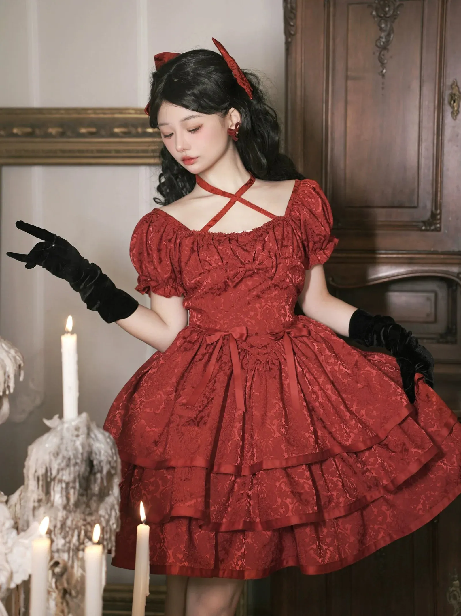 Dress Tutu Lolita Thorn Rose Original