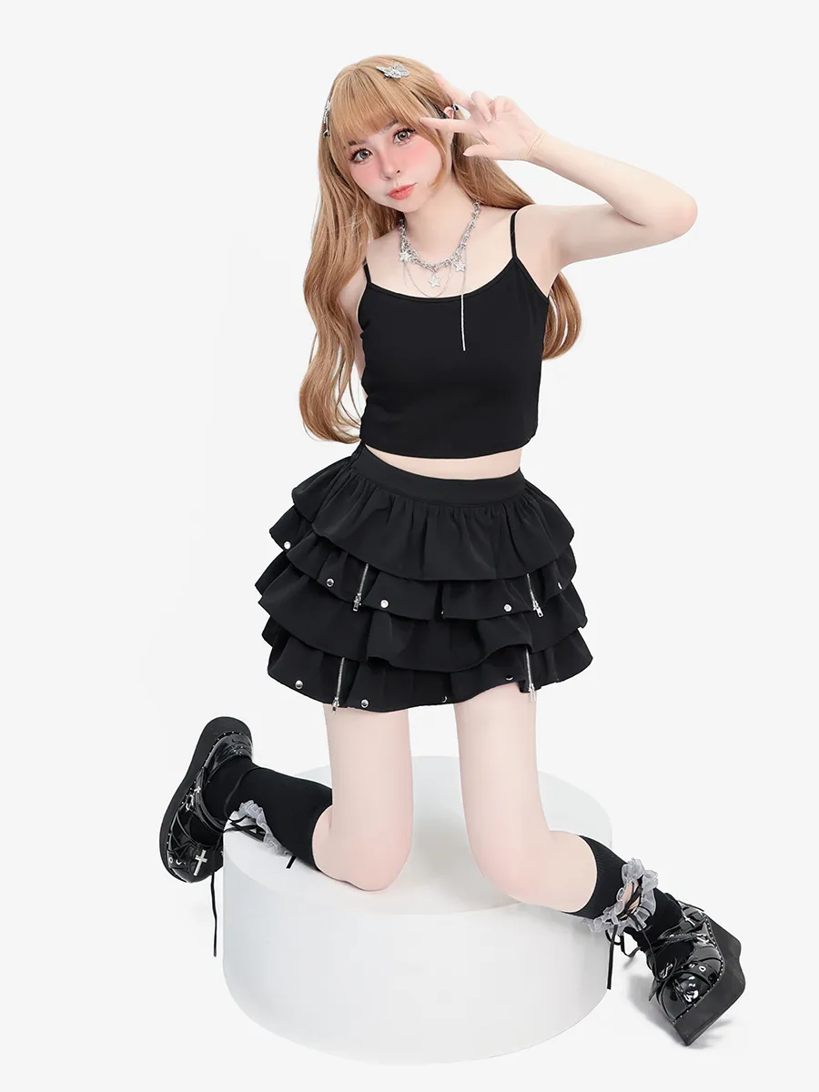 Free Tutu Night Zipper Skirt
