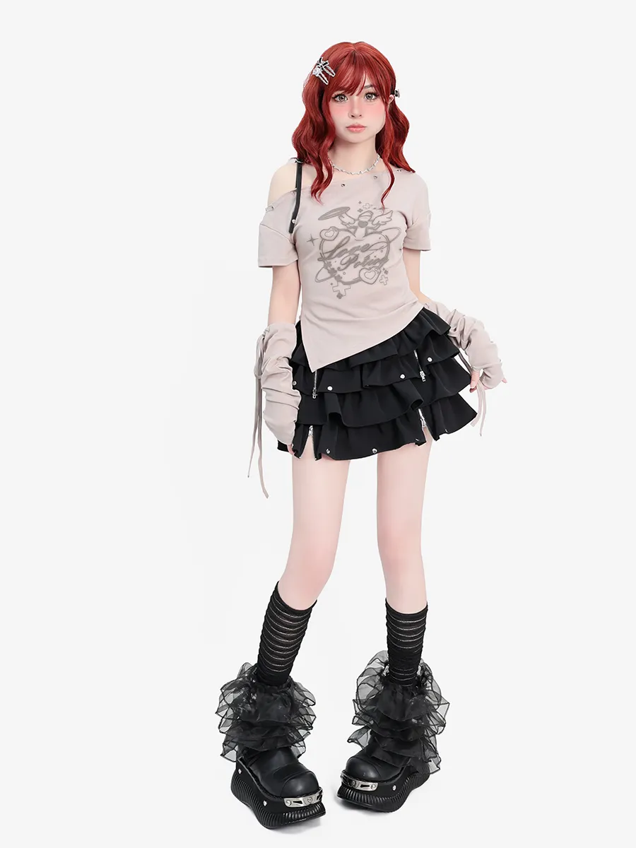 Free Tutu Night Zipper Skirt