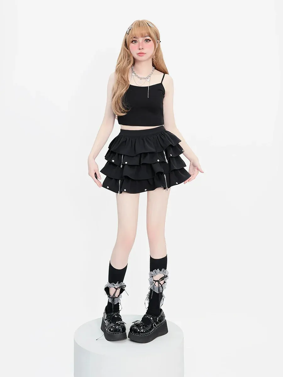 Free Tutu Night Zipper Skirt