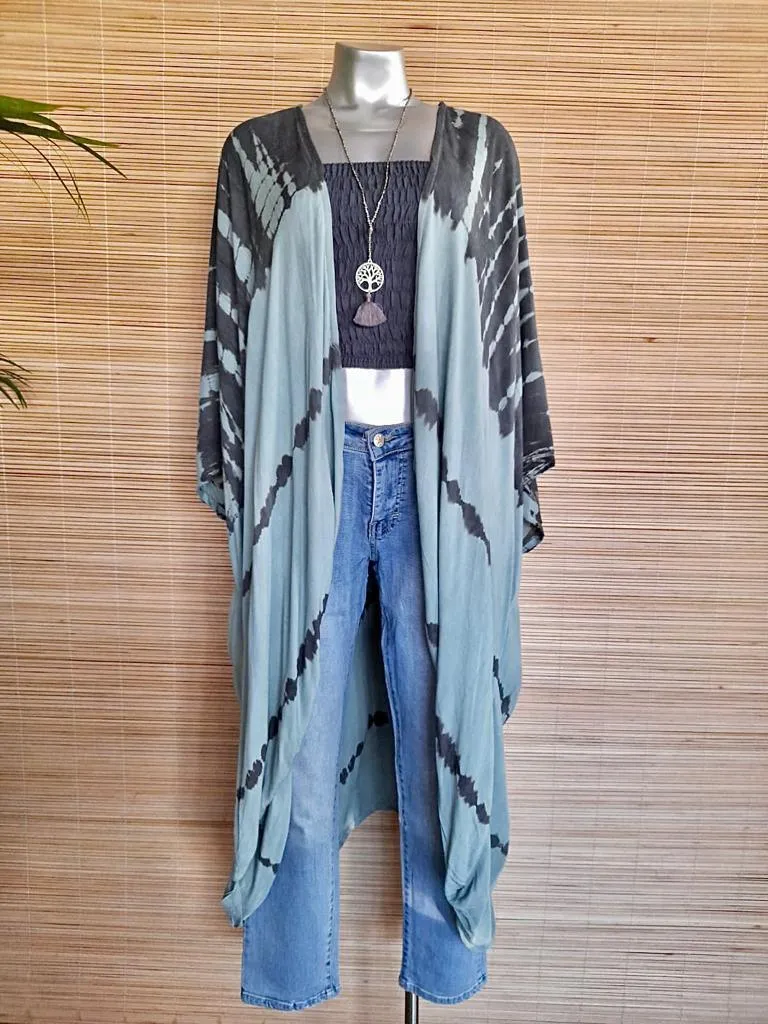 KAFTAN TIE DYE Medium Length, 5 Tie Dye