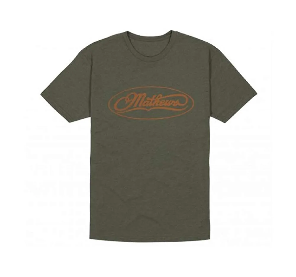 Mathews Classic Logo TShirt (Orange)