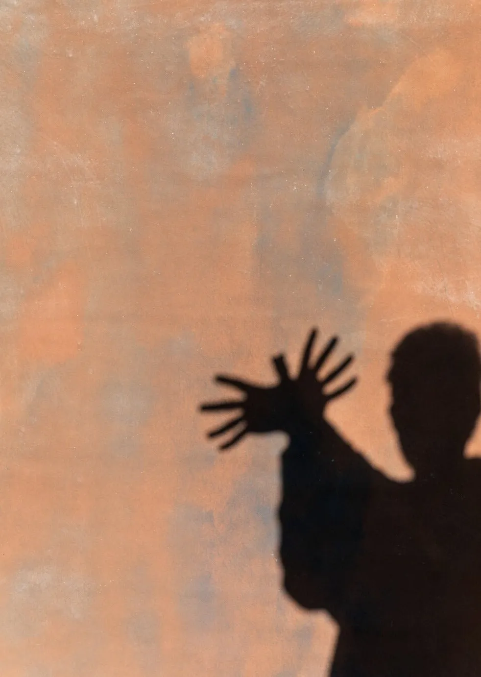 Retrograde #0073 // Large Hand-Painted Canvas Backdrop Painting