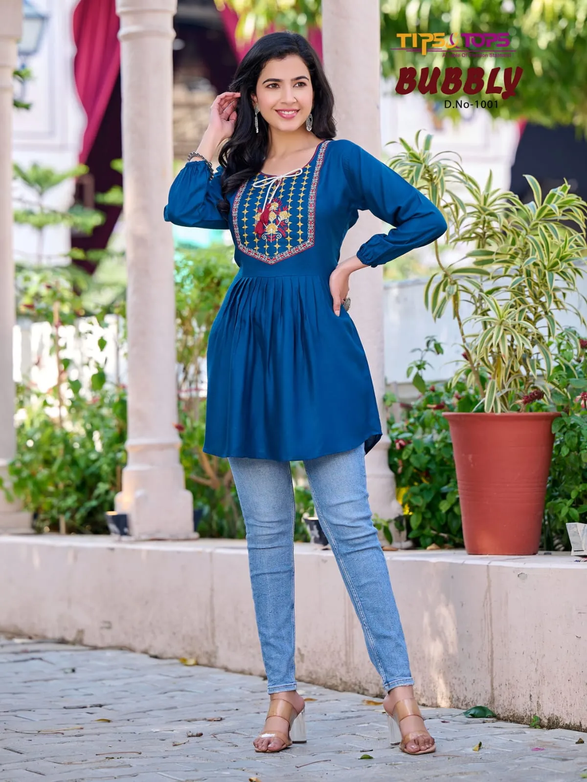 Tips & Tops Bubbly Vol 10 Fancy Western Kurti