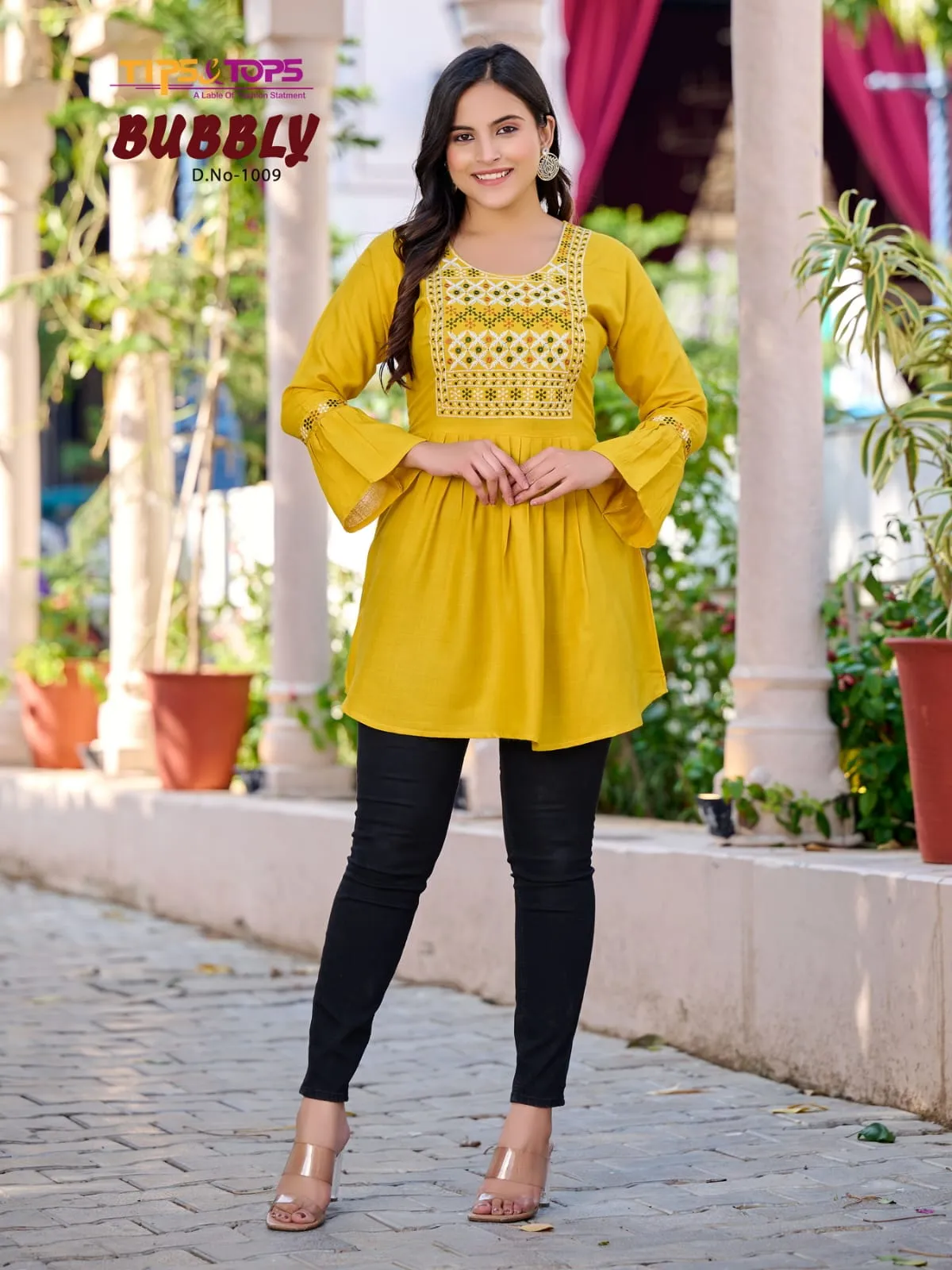 Tips & Tops Bubbly Vol 10 Fancy Western Kurti