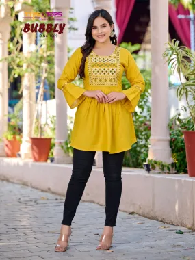 Tips & Tops Bubbly Vol 10 Fancy Western Kurti